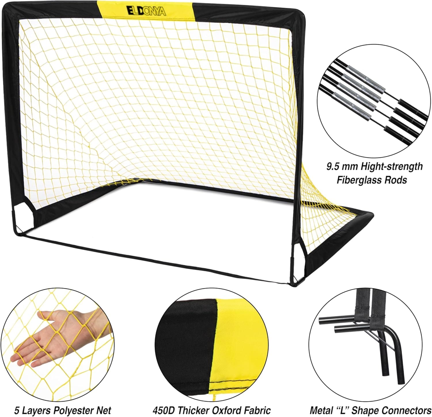 4x3 Soccer Goal — view 4